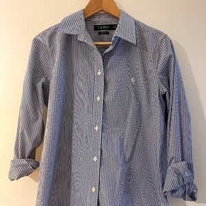 Ladies Ralph Lauren Button Up Long Sleeve